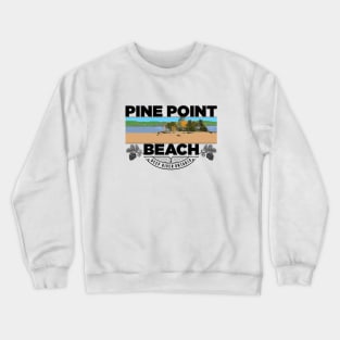 Pine Point Beach Deep River Ontario Crewneck Sweatshirt